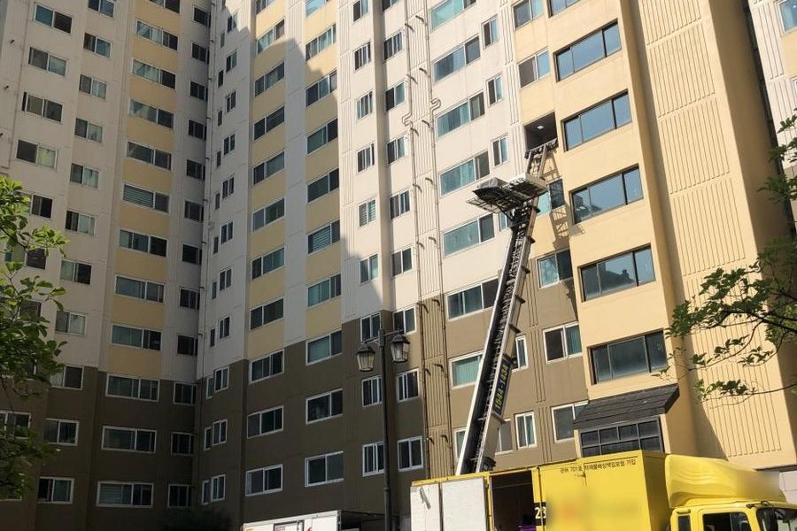 청주 영동 작업 당일 현장